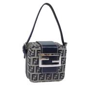 Fendi Vintage Pre-owned Canvas fendi-vskor Blue, Dam