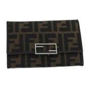 Fendi Vintage Pre-owned Canvas plnbcker Black, Dam