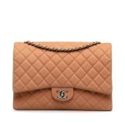 Chanel Vintage Pre-owned Laeder chanel-vskor Orange, Dam