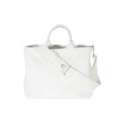 Prada Vintage Pre-owned Canvas prada-vskor White, Dam