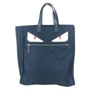 Fendi Vintage Pre-owned Tyg fendi-vskor Blue, Herr