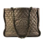 Chanel Vintage Pre-owned Laeder totevskor Brown, Dam