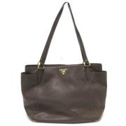 Prada Vintage Pre-owned Laeder prada-vskor Brown, Dam