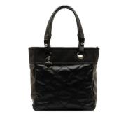 Chanel Vintage Pre-owned Canvas chanel-vskor Black, Dam