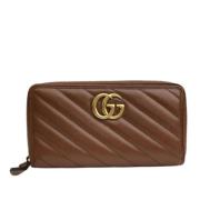 Gucci Vintage Pre-owned Laeder plnbcker Brown, Dam