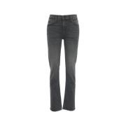 Mother Grå Jeans Aw24 Gray, Dam