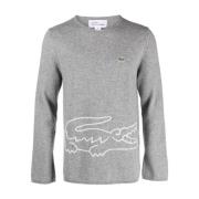 Comme des Garçons Round-neck Knitwear Gray, Herr