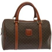 Celine Vintage Pre-owned Laeder handvskor Brown, Dam