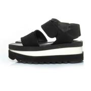 Stella McCartney Pre-owned Pre-owned Tyg sandaler Black, Dam