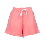 Polo Ralph Lauren Bomullsshorts med elastisk midja och fickor Pink, Da...