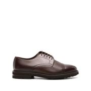 Henderson Läder Oxford Skor Brown, Herr