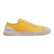 Asportuguesas Gul Textil Sneakers Kork Sula Yellow, Dam