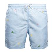 Jott Herr Badshorts Biarritz Fluo Blue, Herr