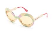 Marni RCS Land OF Revelations Vaso Sunglasses Yellow, Dam