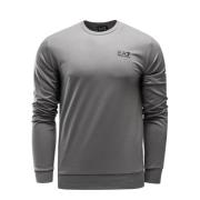 Emporio Armani EA7 Herr Sweatshirt EA7 Emporio Gray, Herr