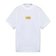 MM6 Maison Margiela Logotyp-T-shirt White, Herr