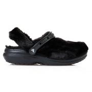 Crocs Fur Sure Classic Träsko Black, Dam