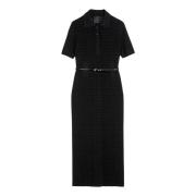 Givenchy Midi Klänning för Kvinnor Black, Dam