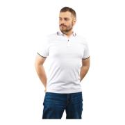 Hugo Boss Vit Bomull Polotröja White, Herr