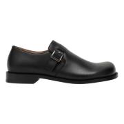 Loewe Snörad Derby Campo Skor Black, Herr