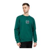 Tommy Hilfiger Herr Grön Sweatshirt Regular Fit Green, Herr