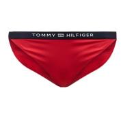 Tommy Hilfiger Återvunnen Polyester Bikini Botten Urban Stil Red, Dam