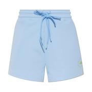 Adidas by Stella McCartney Logo Shorts Blue, Dam