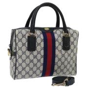 Gucci Vintage Pre-owned Laeder handvskor Blue, Dam