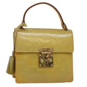 Louis Vuitton Vintage Pre-owned Laeder handvskor Beige, Dam