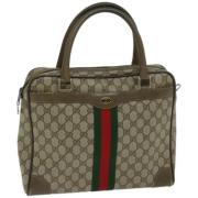 Gucci Vintage Pre-owned Laeder handvskor Beige, Dam