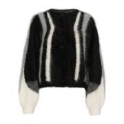 Gestuz Safigz Cardigan Knit Black, Dam