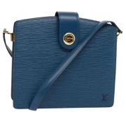 Louis Vuitton Vintage Pre-owned Laeder louis-vuitton-vskor Blue, Dam