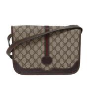 Gucci Vintage Pre-owned Laeder gucci-vskor Beige, Dam