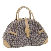 Dior Vintage Pre-owned Canvas handvskor Beige, Dam