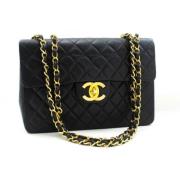 Chanel Vintage Pre-owned Laeder chanel-vskor Black, Dam