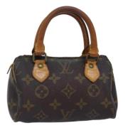 Louis Vuitton Vintage Pre-owned Canvas handvskor Brown, Dam