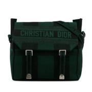 Dior Vintage Pre-owned Canvas dior-vskor Green, Dam