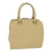 Louis Vuitton Vintage Pre-owned Laeder handvskor Beige, Dam