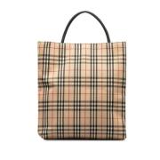 Burberry Vintage Pre-owned Laeder handvskor Brown, Dam