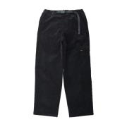 Gramicci Straight Trousers Black, Herr