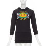 Gucci Vintage Pre-owned Bomull toppar Black, Dam