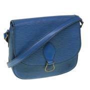 Louis Vuitton Vintage Pre-owned Laeder louis-vuitton-vskor Blue, Dam