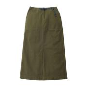 Gramicci Midi Skirts Green, Dam