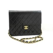 Chanel Vintage Pre-owned Laeder chanel-vskor Black, Dam