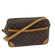 Louis Vuitton Vintage Pre-owned Canvas louis-vuitton-vskor Brown, Dam