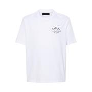 Amiri Vit Logo Print Crew Neck T-shirt White, Herr