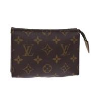 Louis Vuitton Vintage Pre-owned Canvas necessrer Brown, Dam