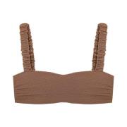 Undress Code Chic Bikini Top Praline Brown, Dam