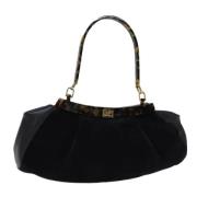 Salvatore Ferragamo Pre-owned Pre-owned Mocka handvskor Black, Dam