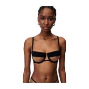 Undress Code Feminin Mesh Underwired Bra Black, Dam